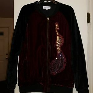 Laboratory velvet jacket